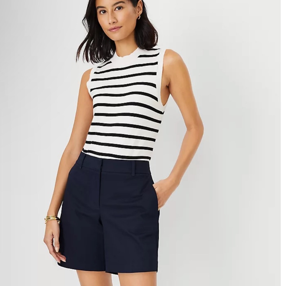 Ann Taylor The Petite Metro in Atlantic Navy